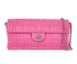 East West Chocolate Bar Flap Bag, front view